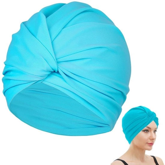 Badmuts per Donna - Acqua Resistente - Capelli Lunghi - Stile Retro - Leggeri - Protezione Capelli dall'Acqua - Cappello da Bagno