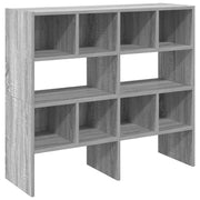Scarpiere 2 pz Impilabili Grigio Sonoma 89,5x30x40 cm CFW1577471