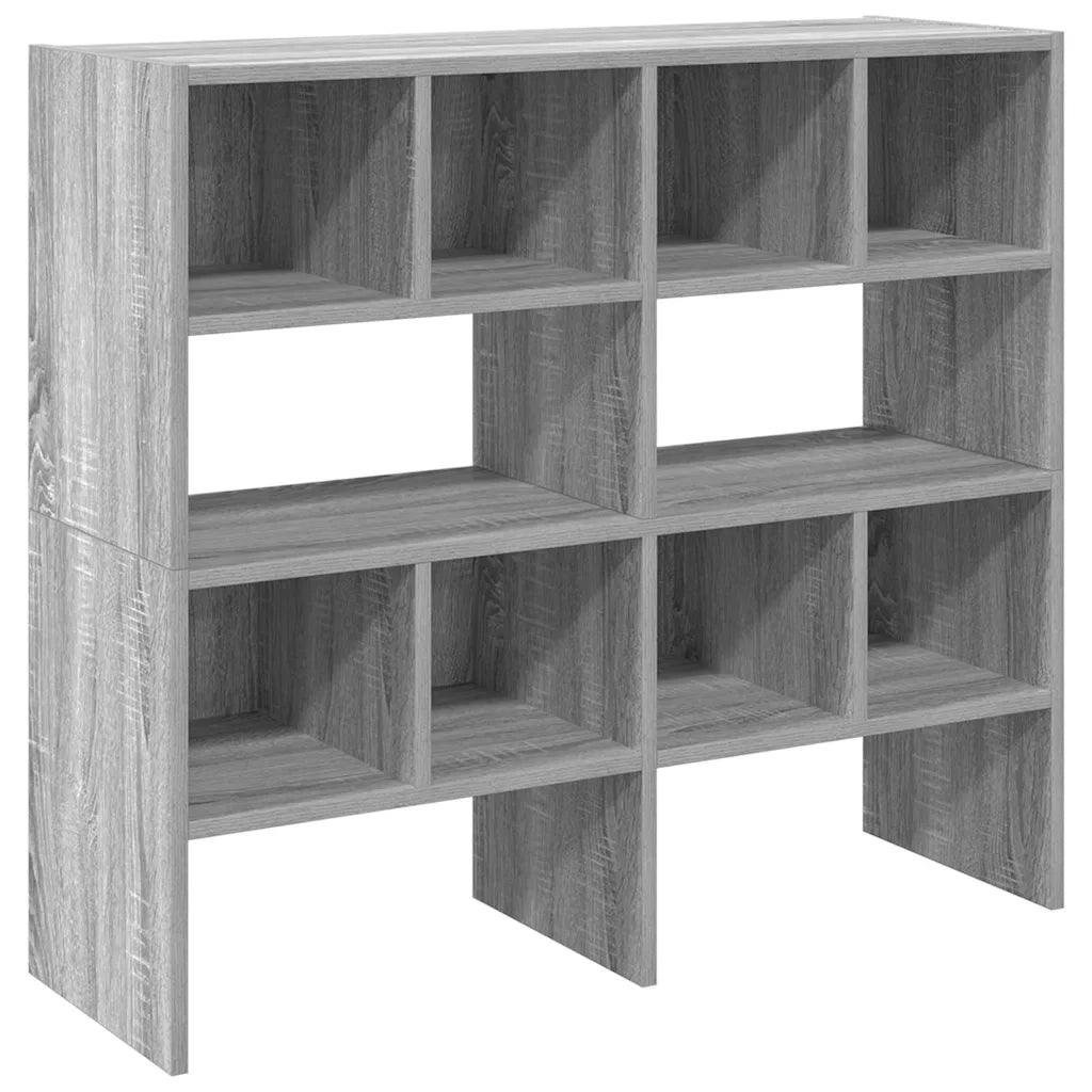 Scarpiere 2 pz Impilabili Grigio Sonoma 89,5x30x40 cm CFW1577471