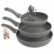 Akitaink Set 3 Padelle Primolla Stone Antiaderenti