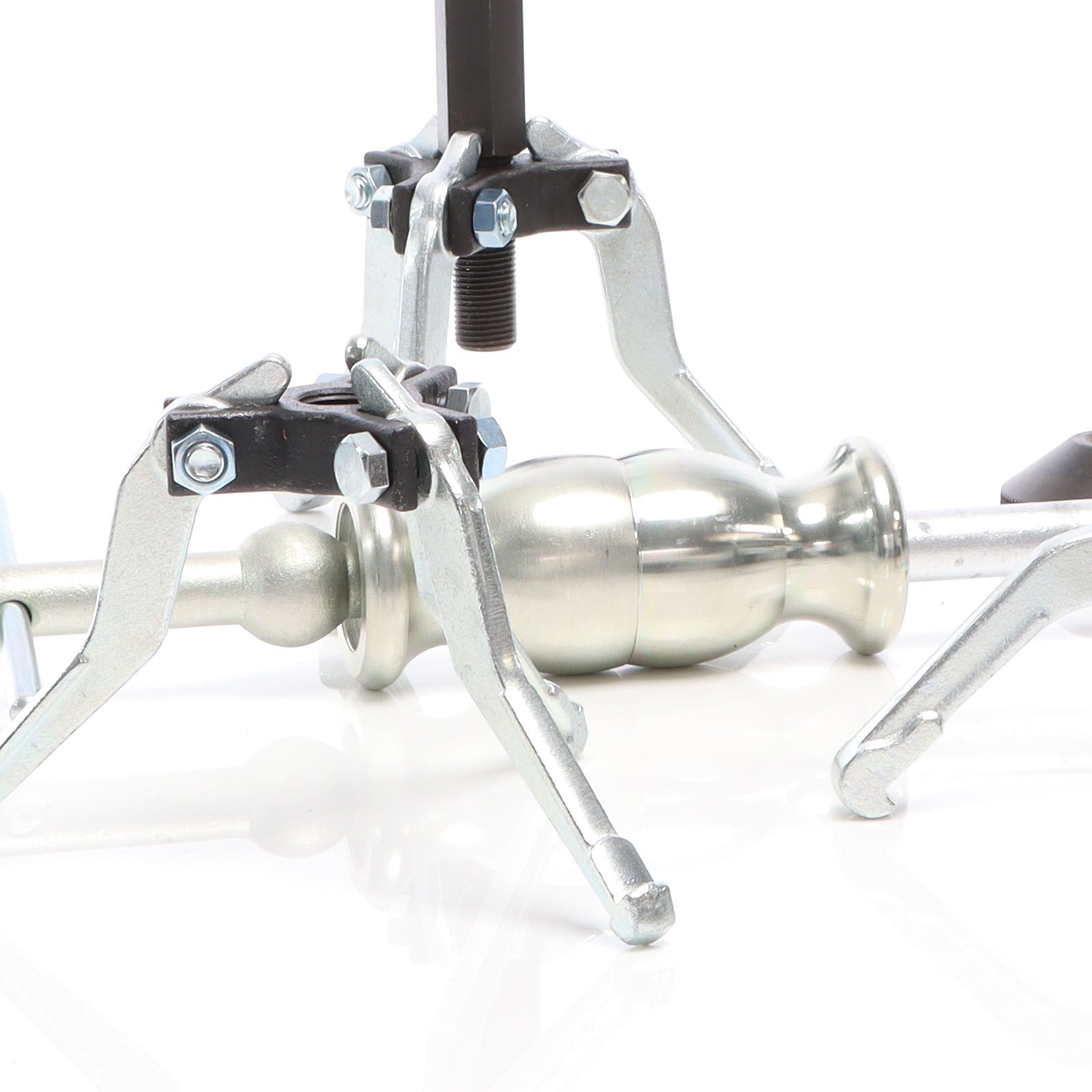 Set 5 pezzi estrattori a 3 bracci per cuscinetti interni ed esterni con martello scorrevole