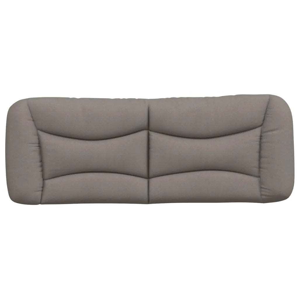 Cuscino Testiera Hvar Tortora 140 cm in Tessuto CFW9509187