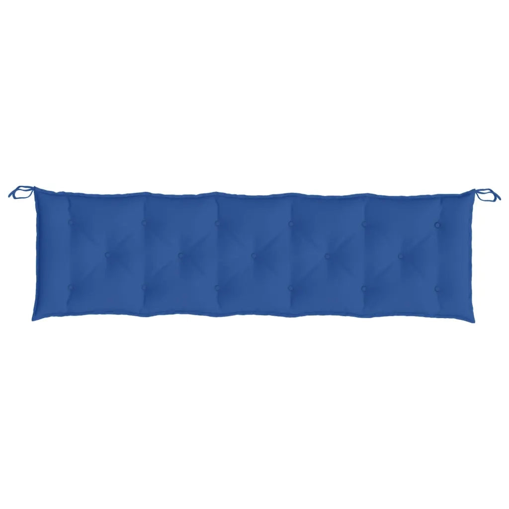 Cuscino per Panca Blu 180x50x7 cm in Tessuto Oxford
