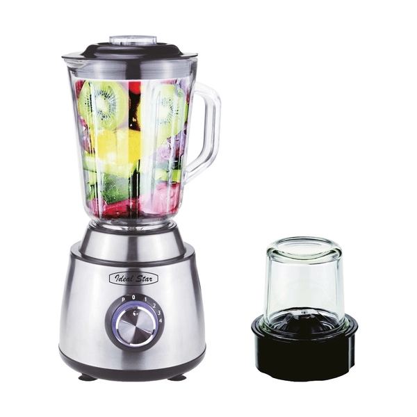 FRULLATORE E TRITATUTTO CON BOCCALE IN VETRO IDEAL STAR 280 Watt - IDEAL STAR