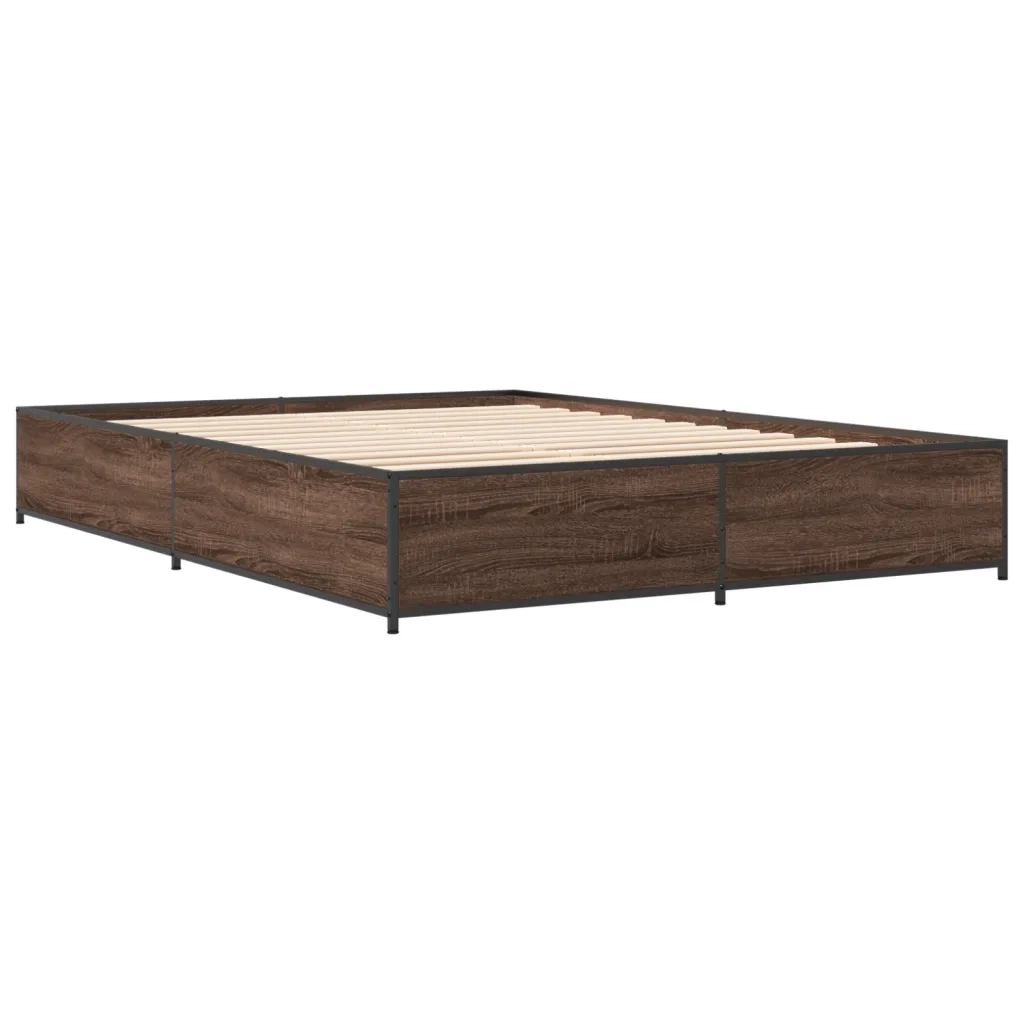 Giroletto Rovere Marrone 120x190cm in Legno Multistrato Metallo 3279866