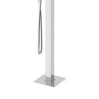 Miscelatore ideale per vasche da pavimento con bocca a cascata. design italiano unico ed elegante
