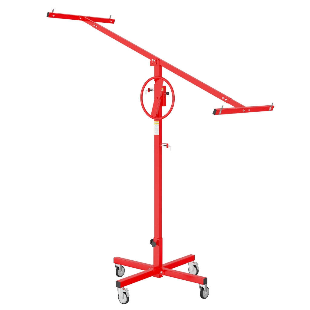 Sollevatore pannelli cartongesso max 40kg, altezza 170-290cm, Carrello Alzapannelli Alzalastre