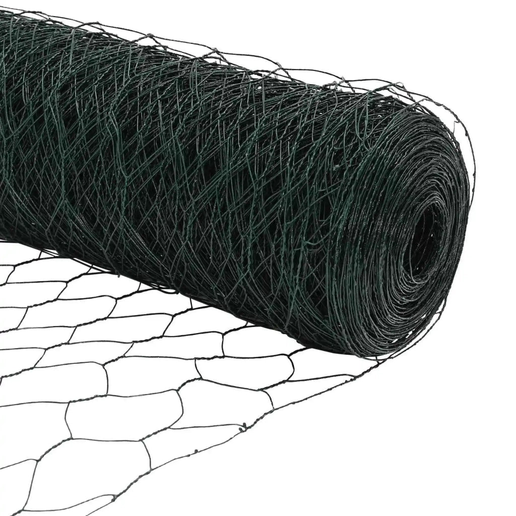 Recinzione Esagonale Verde 0,4 x 10 m PVC 42005332