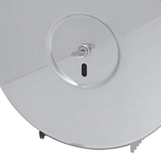 Dispenser rotolone carta igienica in inox lucido