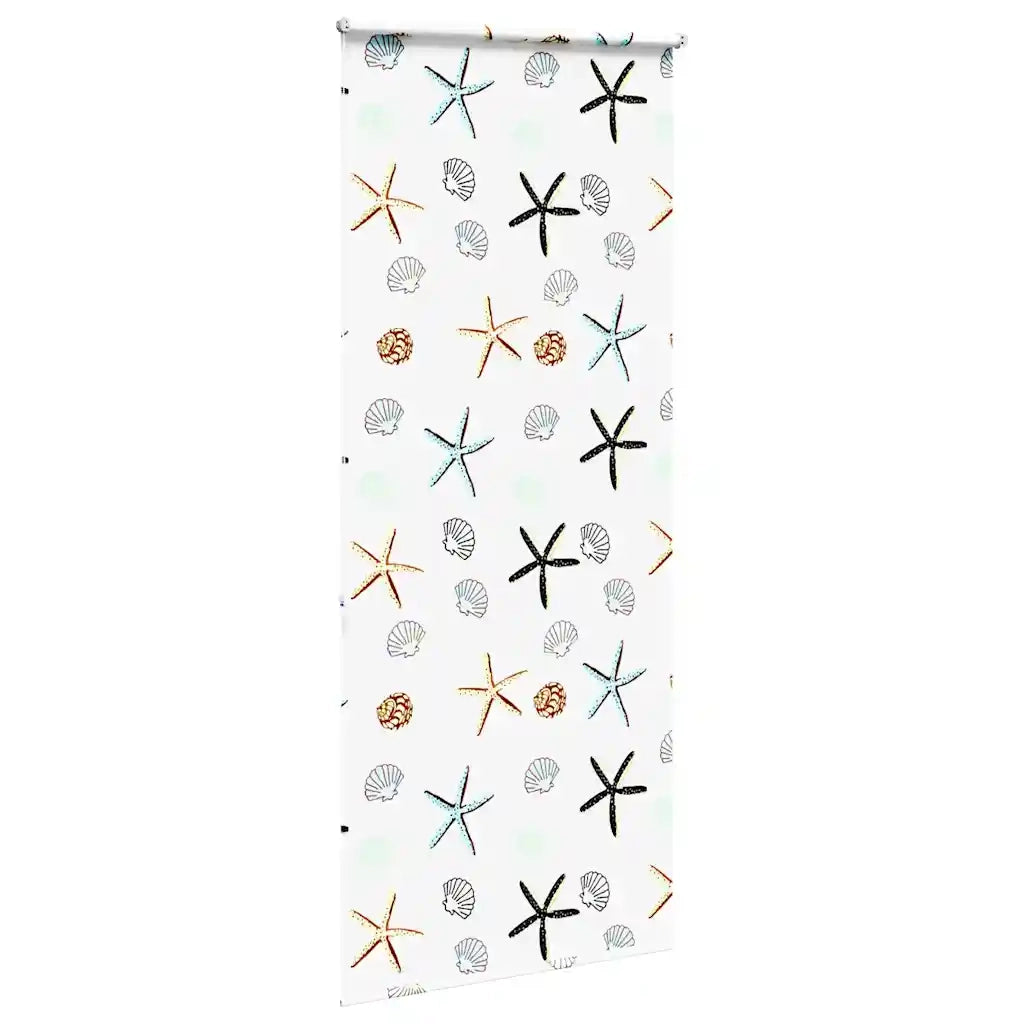 Tenda a Rullo Doccia 90x240 cm Larghezza Tessuto 86 cm