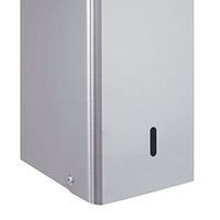 Dispenser carta igienica a fogli, inox lucido