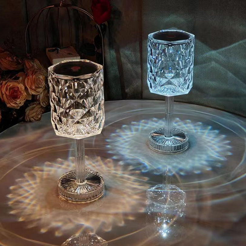 LAMPADA DA TAVOLO CLEAR TOUCH RGB RICARICABILE USB 16COLORI