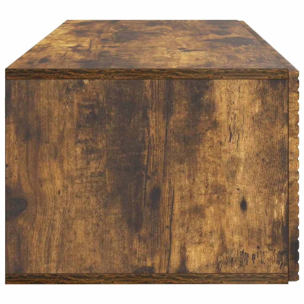 Mobile Porta TV da Muro Rovere Fumo 78,5 x 41 x 30 cm