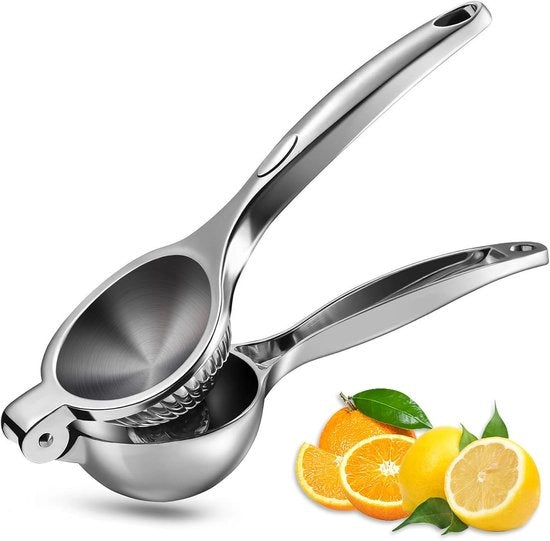 Citruspressa Manuale in Acciaio Inossidabile 6 cm di Diametro per Cucina Sala da Pranzo Bar - Piccola - Miglior Qualità
