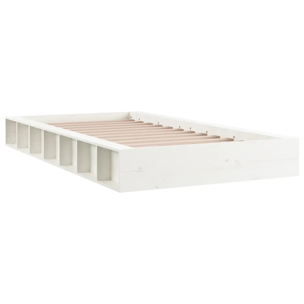 Giroletto Bianco 90x200 cm in Legno Massello 820692