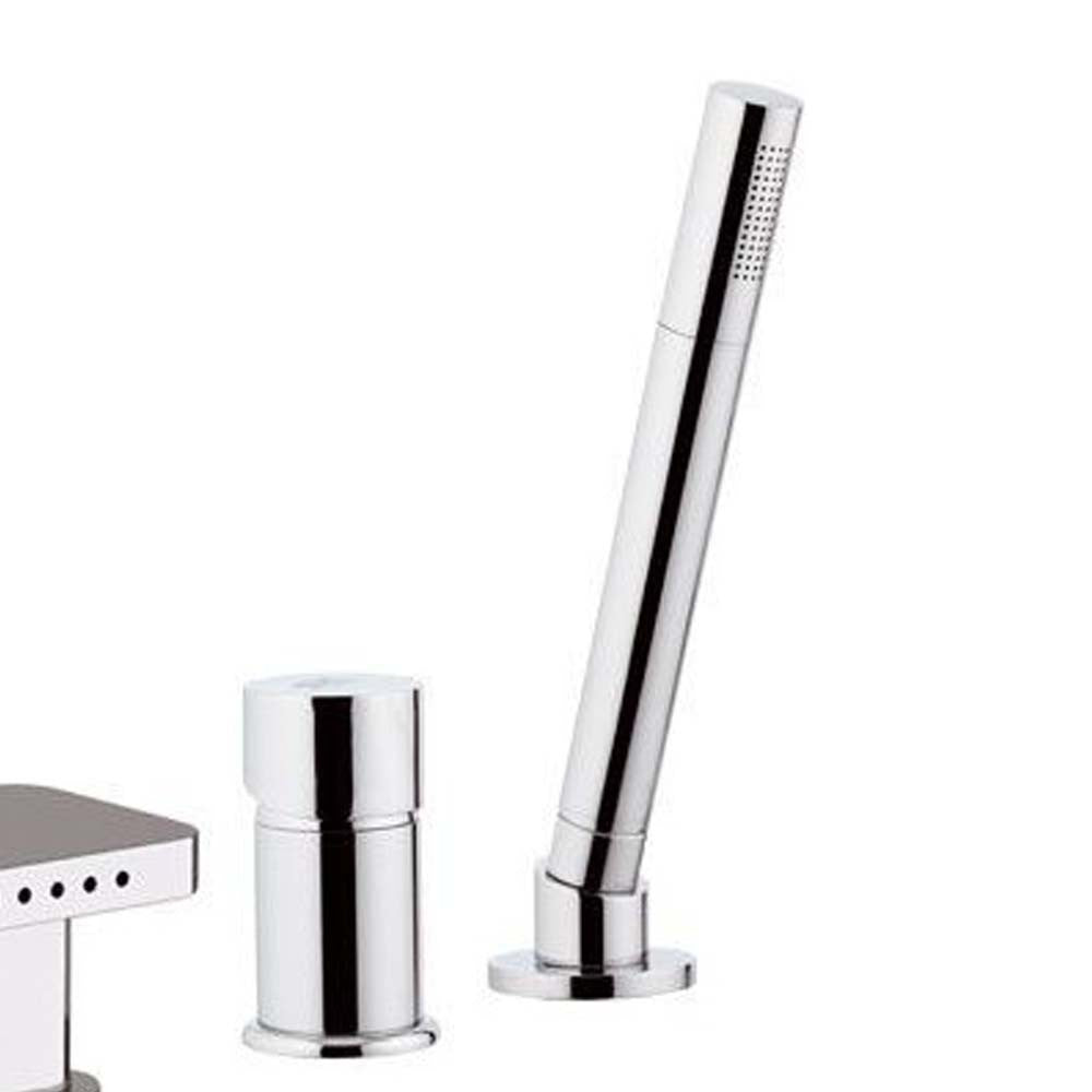 Miscelatore monocomando bordo vasca dotato di bocca multigetto - serie suvi