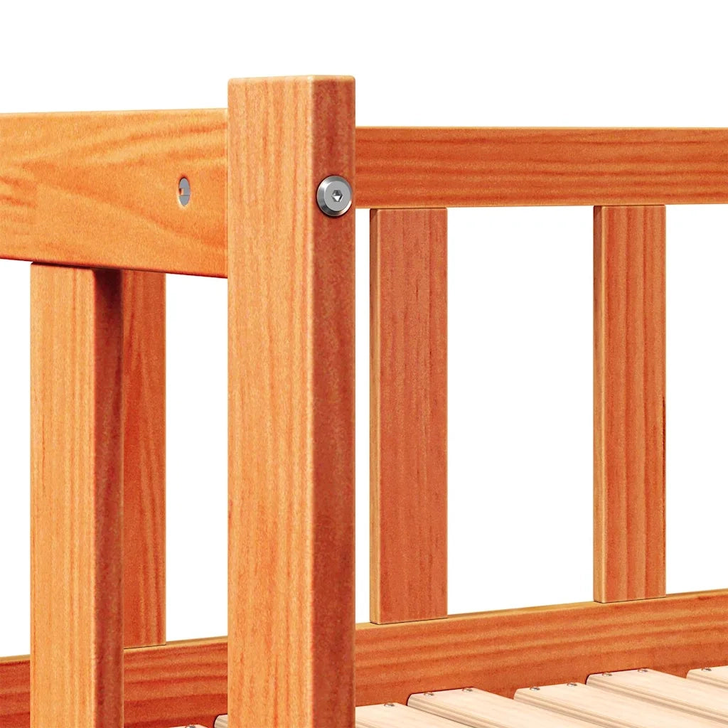 Letto Giorno Estraibile Marrone cerato 193.5 x 184 x 66 cm 867847