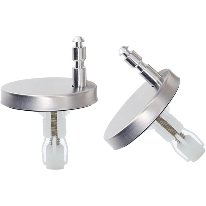 Sedile wc fixings top fix universal pack well nut wc blind hole