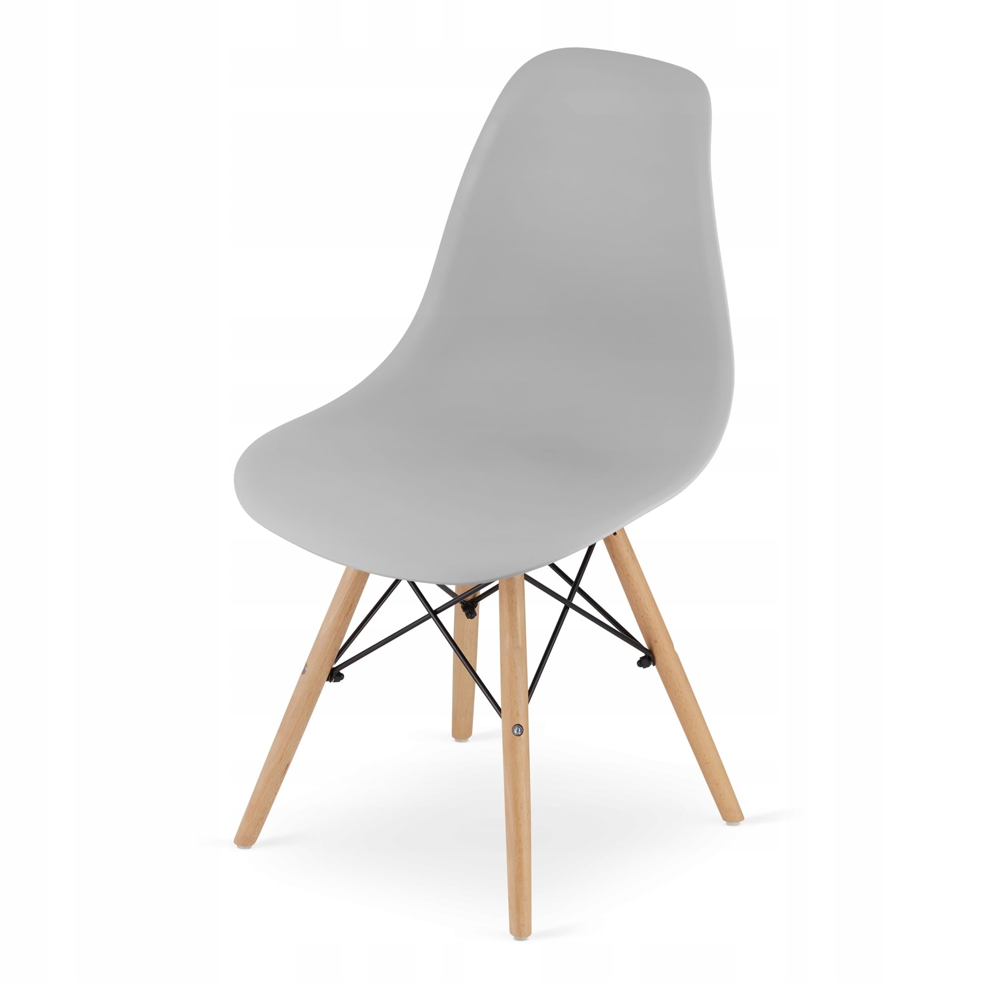 Valora YURO Tavolo Rettangolare 120x80 Bianco + 6 Sedie OSAKA Grigie