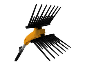 Abbacchiatore elettrico a batteria Dualcomb 355L Volpi 12V pettini contrapposti