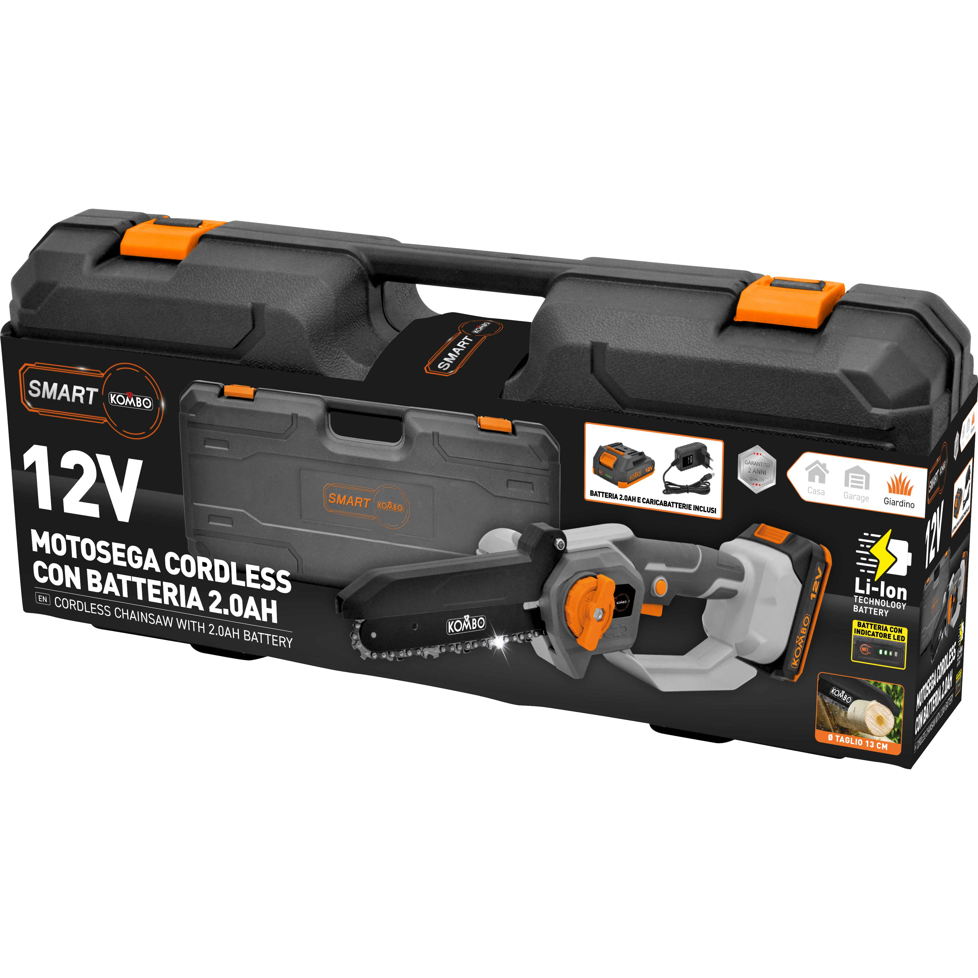 KIT MOTOSEGA 6" KOMBO SMART 12V 2.0AH