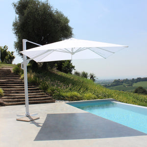 Ombrellone decentrato 3x3 in alluminio - HIERON