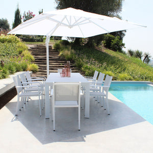 Ombrellone decentrato 3x3 in alluminio - HIERON