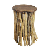 Tavolino basso in legno rustico - DIONEIA