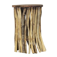 Tavolino basso in legno rustico - DIONEIA