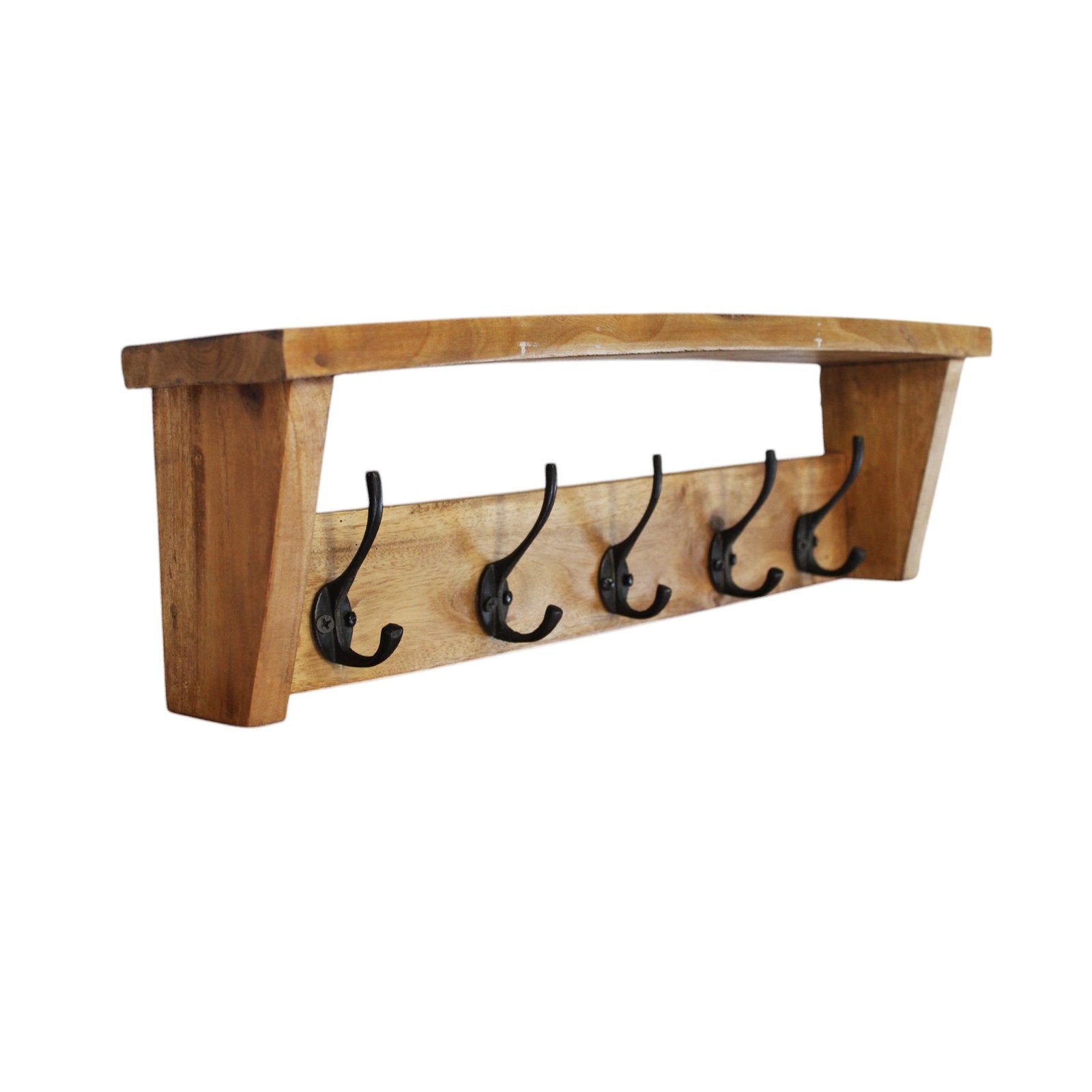 Appendiabiti in legno rustico - CRESSIDA