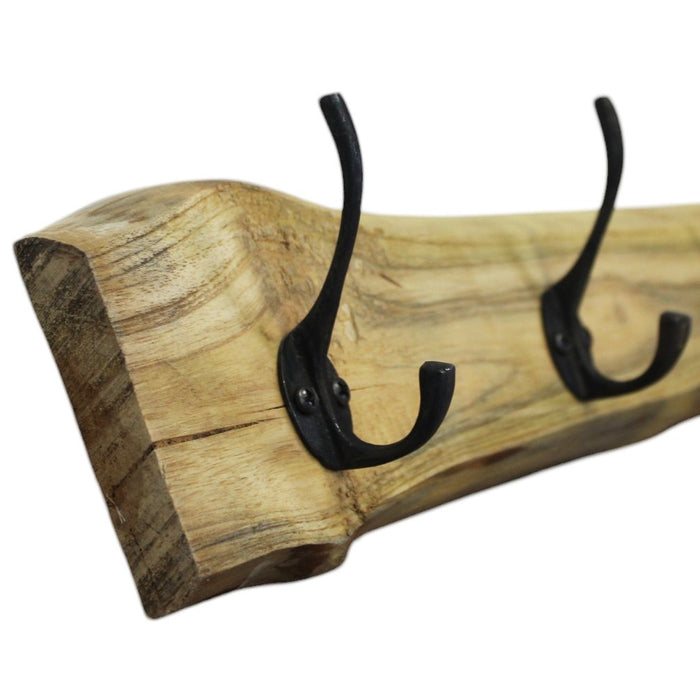 Appendiabiti in legno rustico - COLEUS