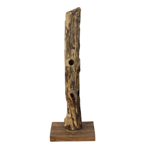 Porta bottiglie in legno rustico - CALYPSO