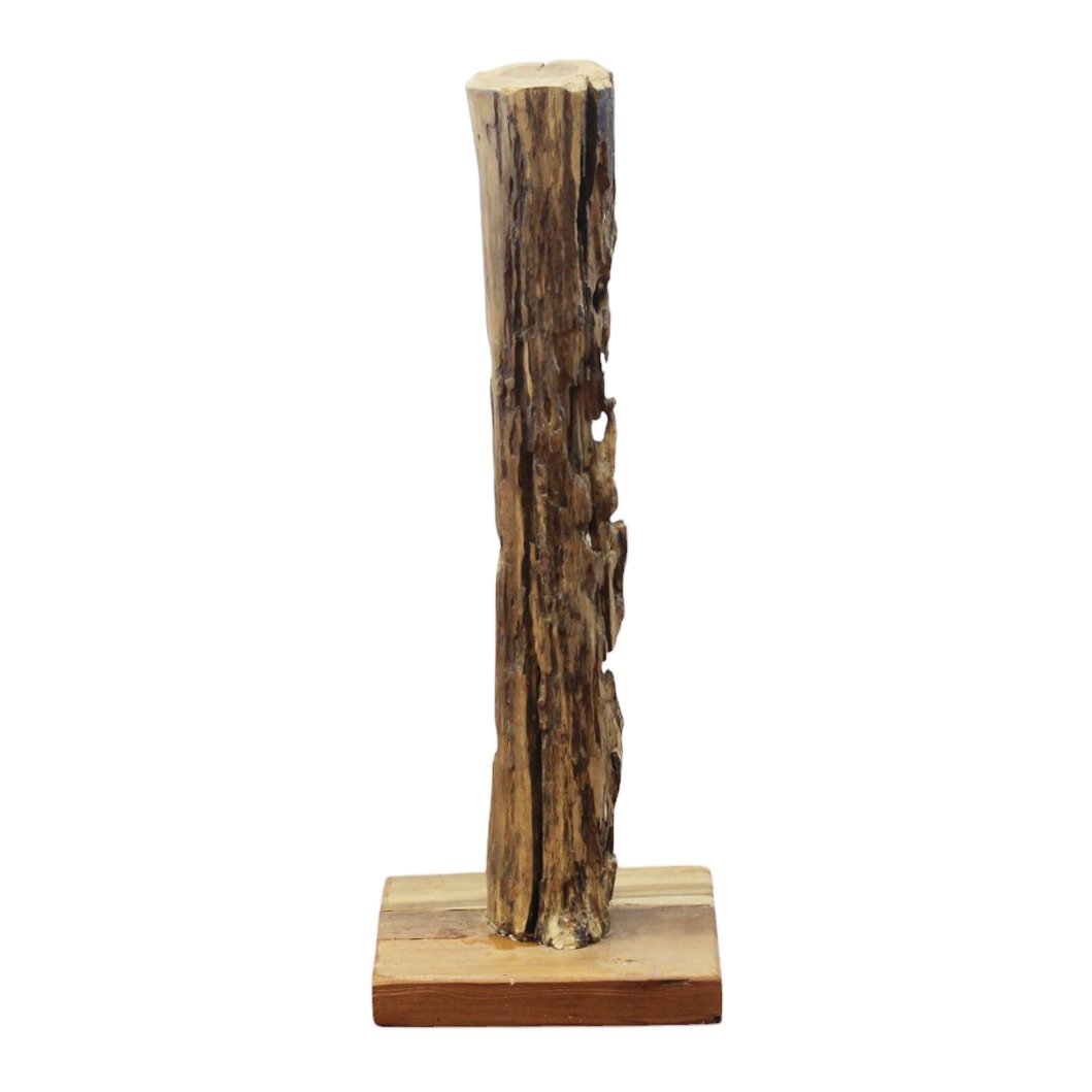 Porta bottiglie in legno rustico - BARAKIEL