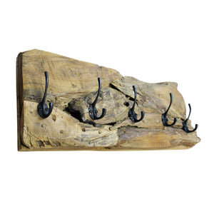 Appendiabiti in legno rustico - BALTHAZAR