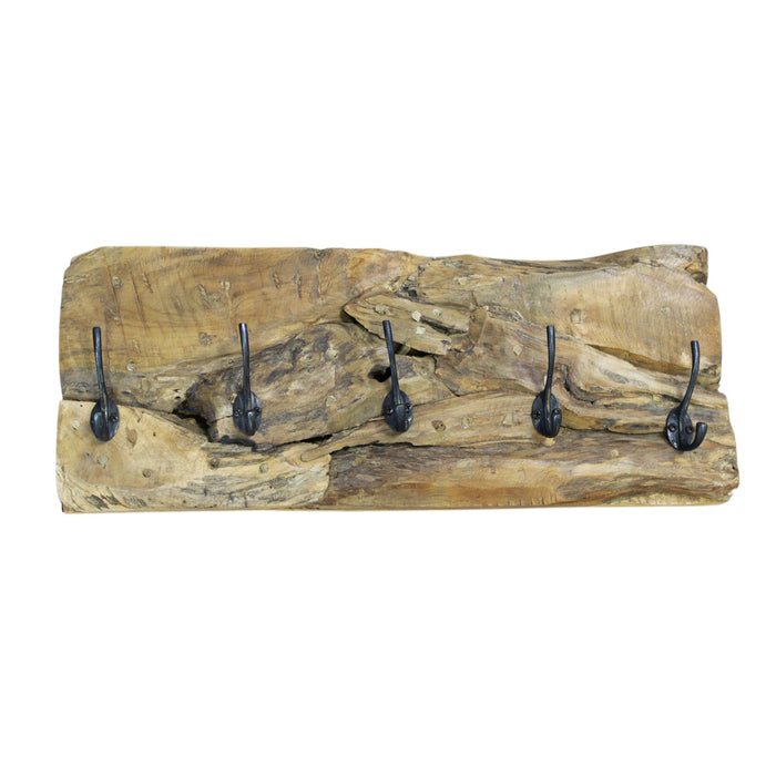 Appendiabiti in legno rustico - BALTHAZAR