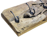 Appendiabiti in legno rustico - BALTHAZAR