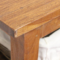 Mobile in legno 4 cassetti 4 ripiani con ceste - AGAPIA