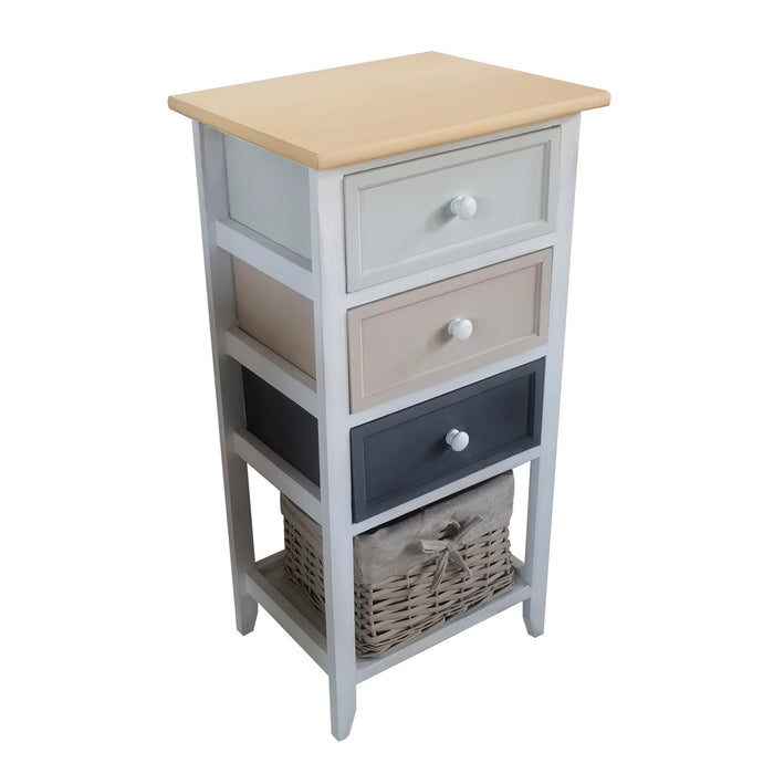 Cassettiera mobiletto per bagno camera - DAMON