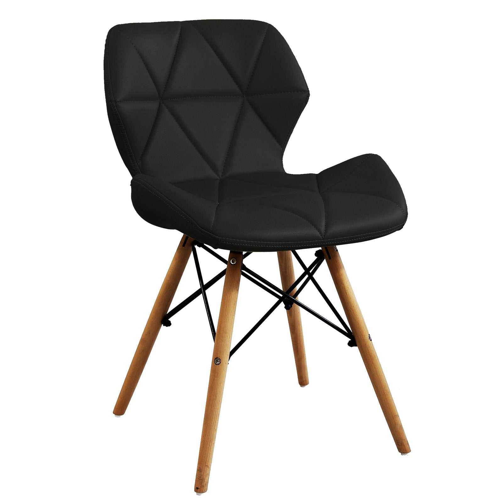 Poltrona scandinava da interno imbottita - DERVA