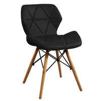 Poltrona scandinava da interno imbottita - DERVA