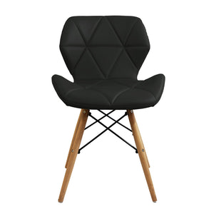 Poltrona scandinava da interno imbottita - DERVA