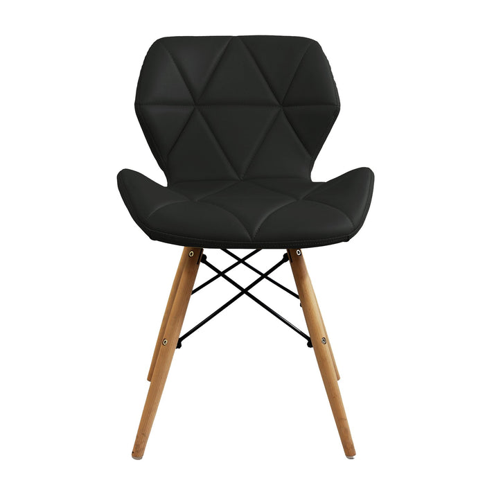 Poltrona scandinava da interno imbottita - DERVA