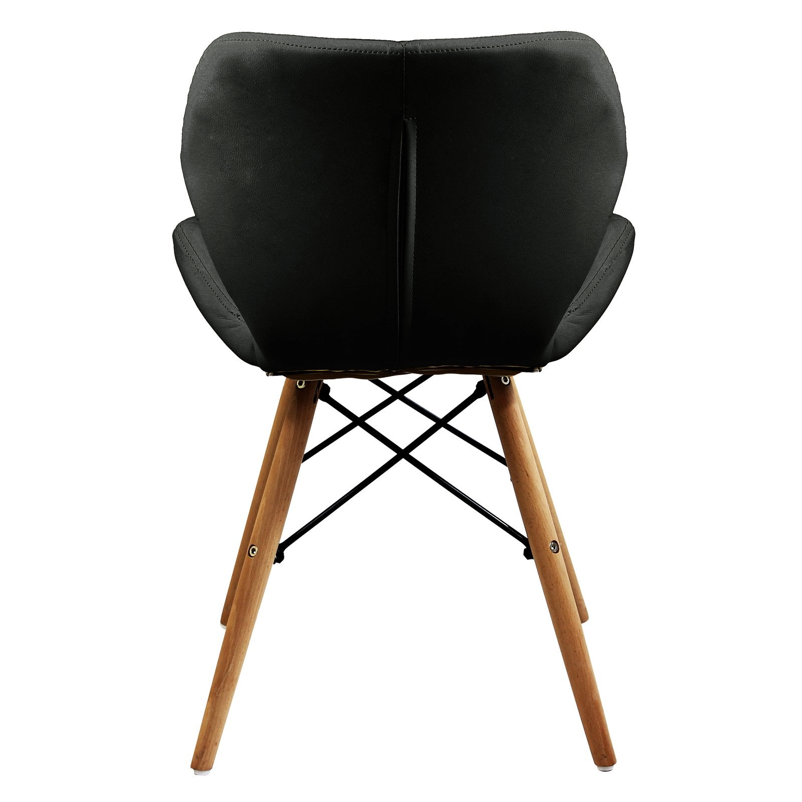 Poltrona scandinava da interno imbottita - DERVA