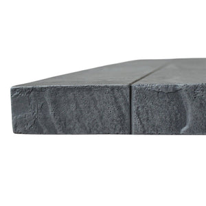 Tavolo da giardino in acciaio e mosaico - LIVIA