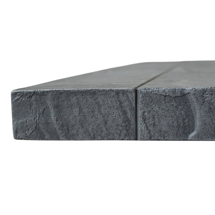 Tavolo da giardino in acciaio e mosaico - LIVIA