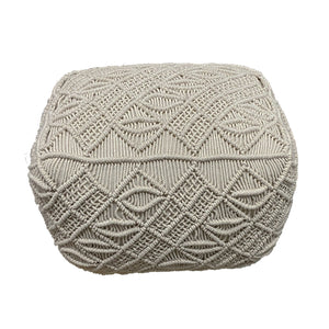 Pouf da giardino macramè - ZANE