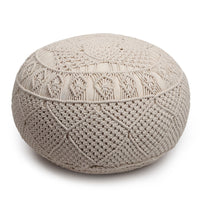 Pouf da giardino macramè - XAVIER