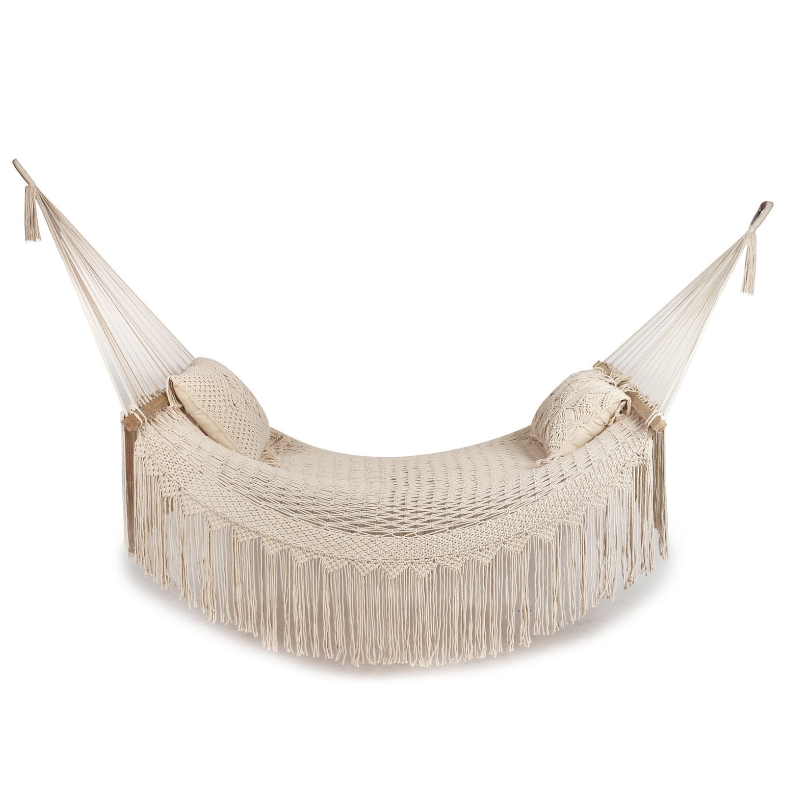 Amaca in corda macramè da esterno - VALERIA