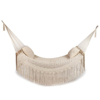 Amaca in corda macramè da esterno - VALERIA