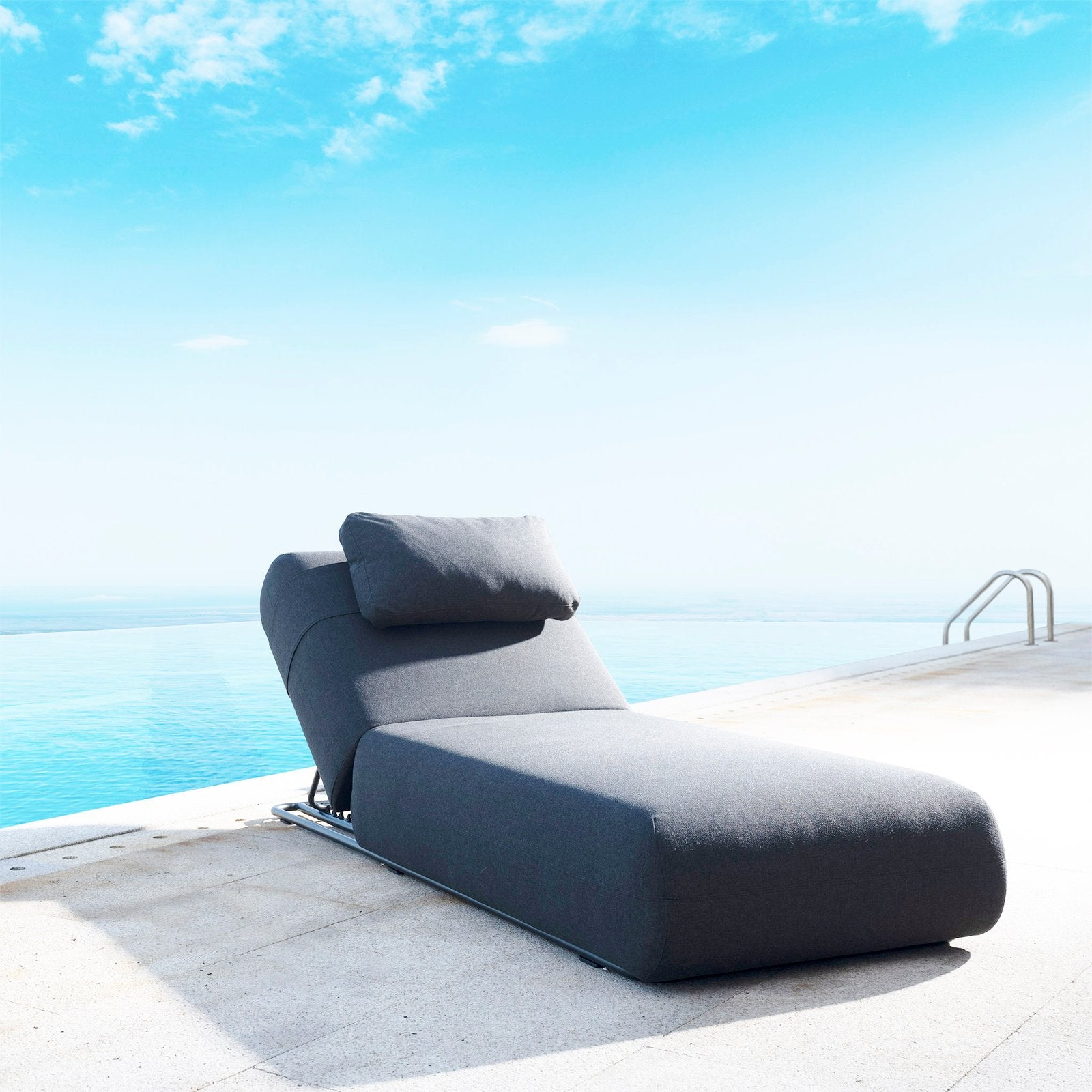 Lettino da Giardino in Alluminio - PETRA